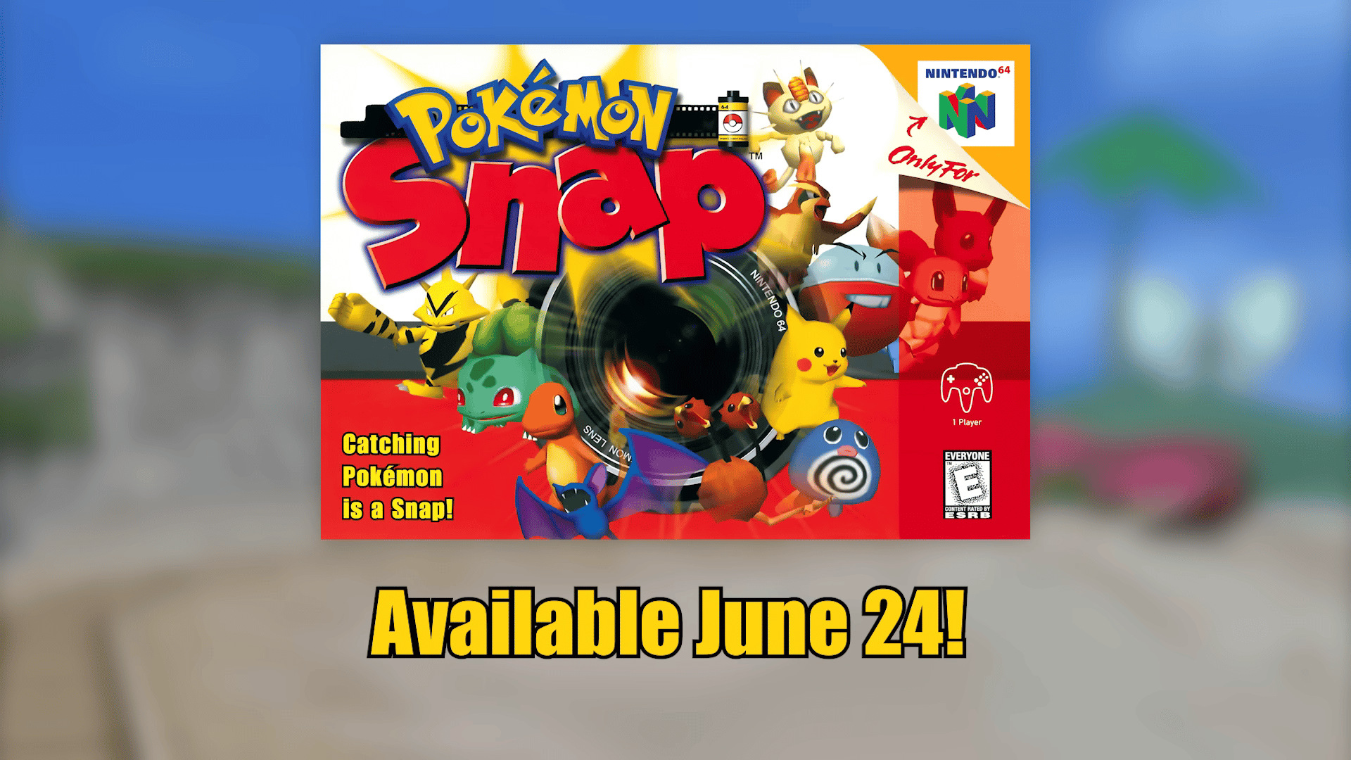 Nintendo Switch Online – Pokemon Snap is coming