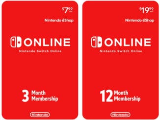 Nintendo Switch Online Prepaid Cards verkopen goed in Japan
