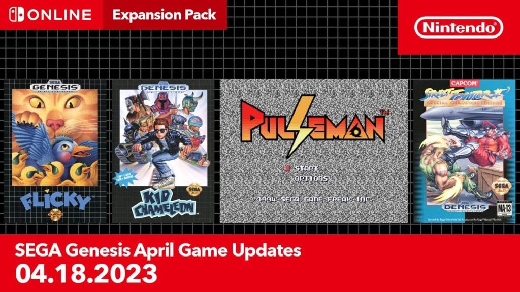 Nintendo Switch Online’s Sega Genesis Collectie is verder uitgebreid