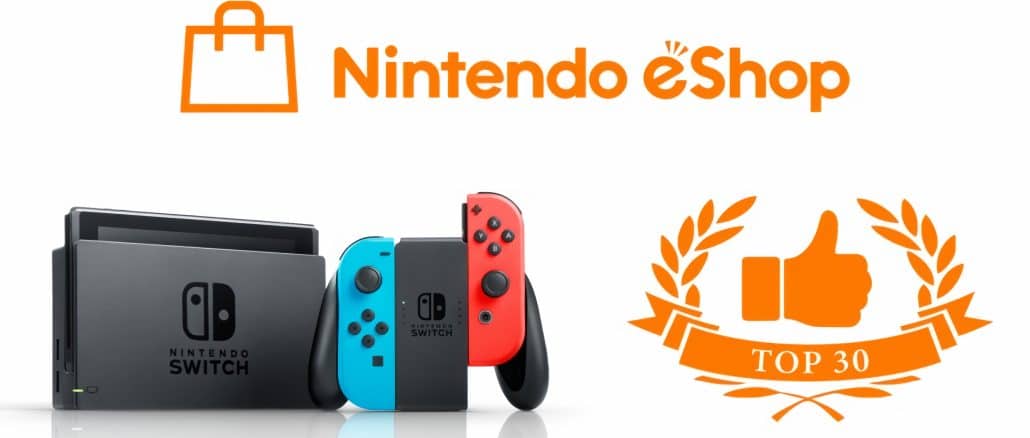 Nintendo’s top 30 best verkochte games van 2022 in de Nintendo Switch eShop in Japan