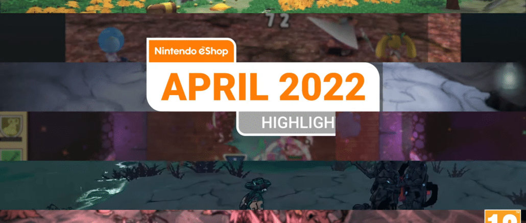 Nintendo UK eShop Hoogtepunten April 2022