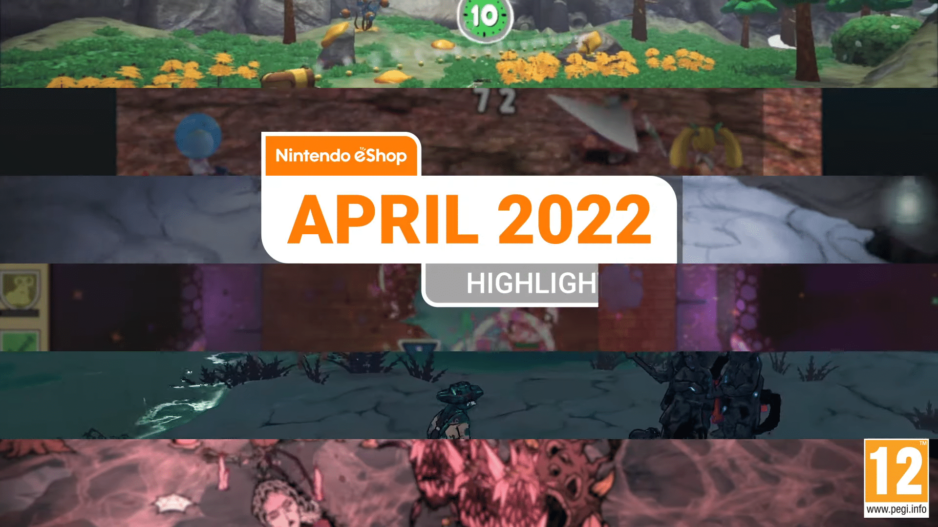 Nintendo UK eShop Hoogtepunten April 2022