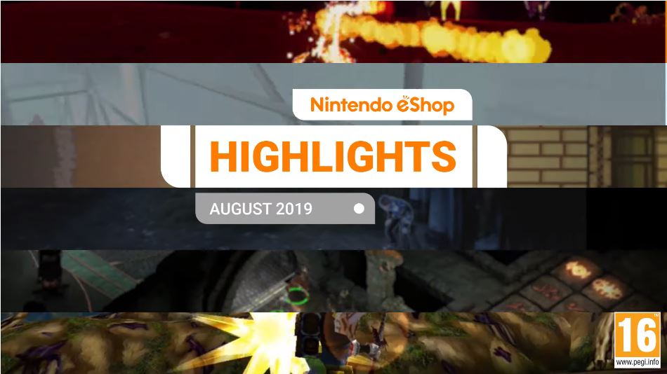 Nintendo UK – eShop hoogtepunten Augustus 2019