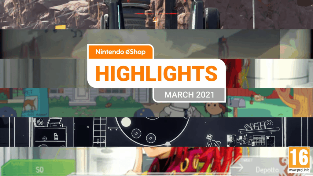 Nintendo UK – eShop hoogtepunten maart 2021