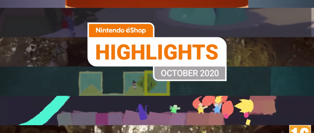 Nintendo UK – eShop Hoogtepunten oktober 2020