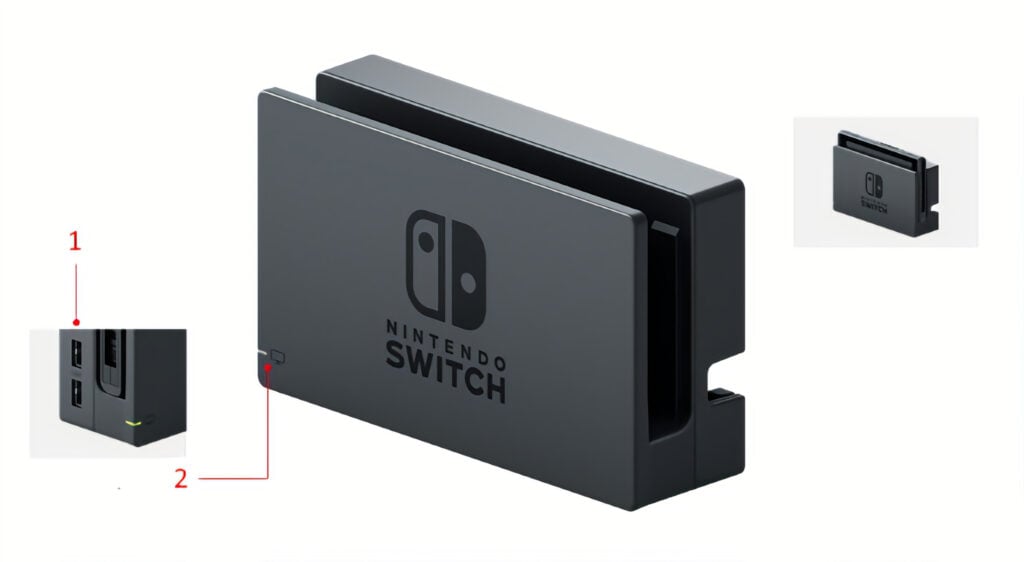 Nintendo UK notes the official dock is discontinued