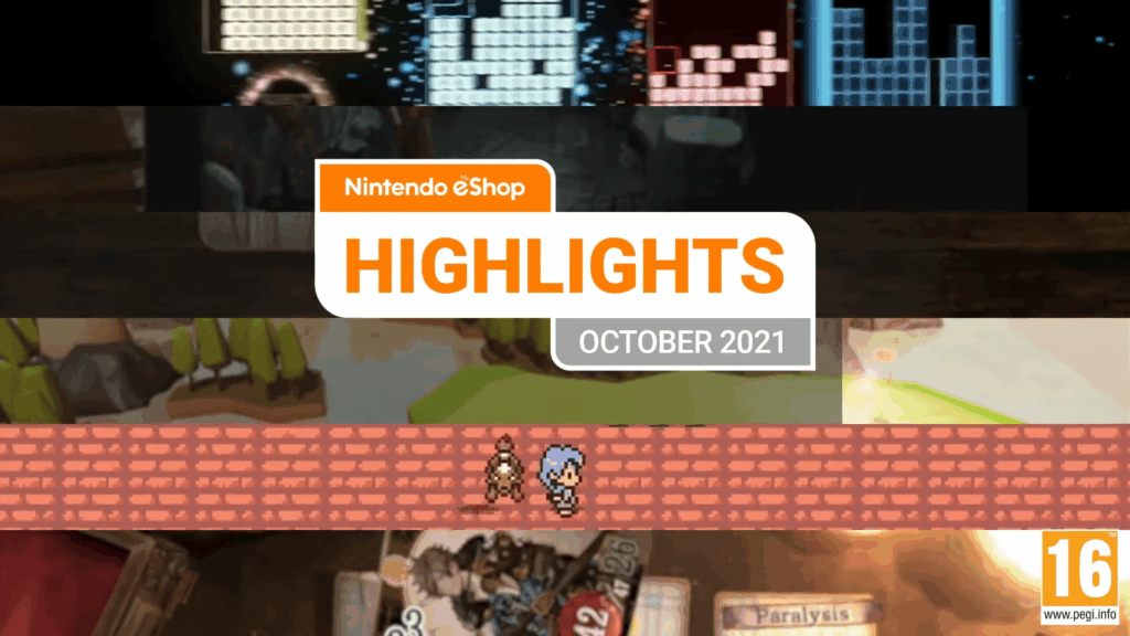 Nintendo UK Releases eShop Highlights October 2021