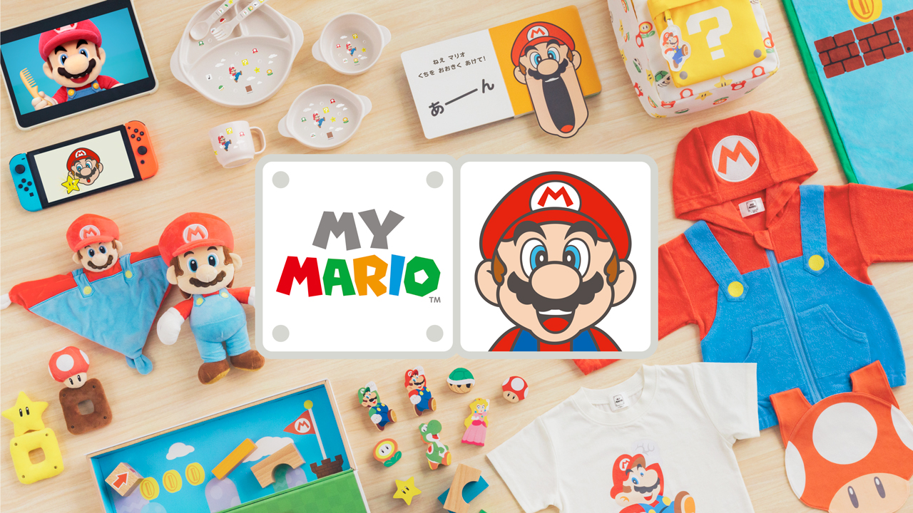 Nintendo’s My Mario-serie brengt nieuw speelgoed, boeken en apps voor jonge fans
