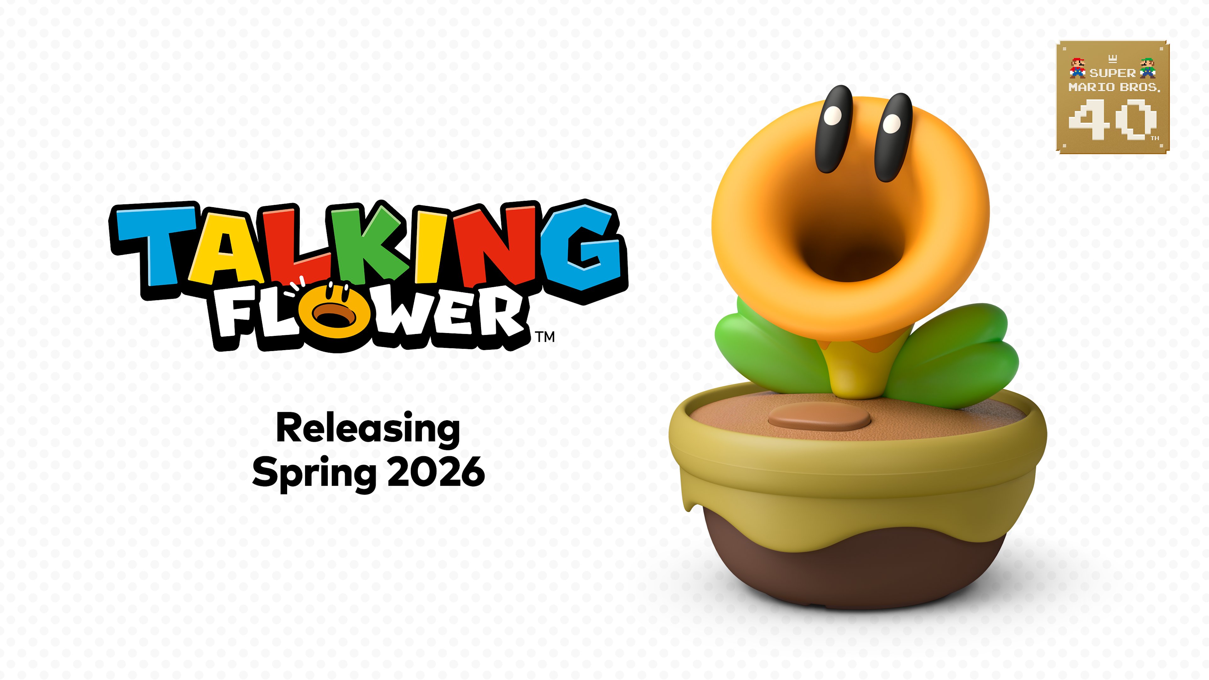 Nintendo’s talking flower from Super Mario Bros. Wonder is blooming into real life in spring 2026 Nintendo’s talking flower from Super Mario Bros. Wonder is blooming into real life in spring 2026