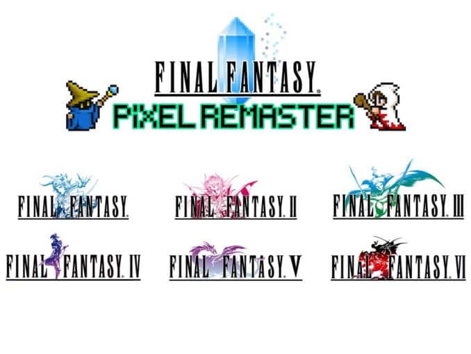 Nieuws - NintendoSoup – Final Fantasy I-VI Pixel Remaster Collection Engelse Pre-Order 