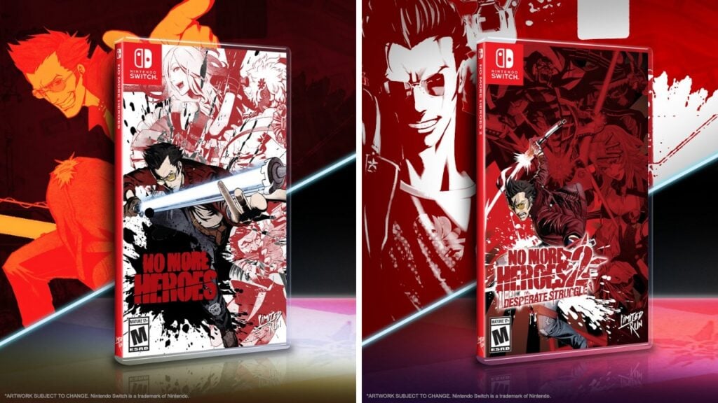 No More Heroes and No More Heroes 2: Desperate Struggle physical editions revealed