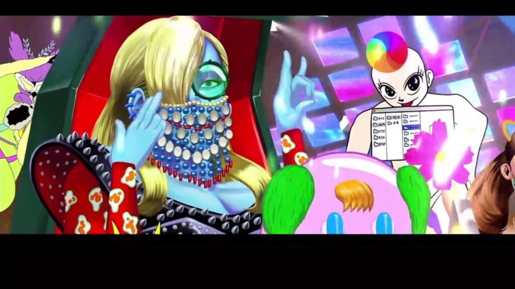 No More Heroes III – 6 Days countdown featuring Velvet Chair Girl