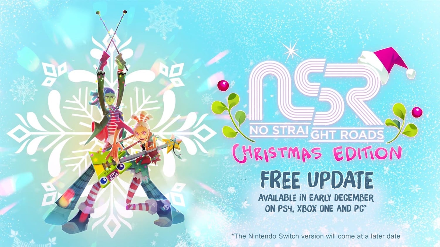 No Straight Roads – Christmas Edition – Gratis update aangekondigd