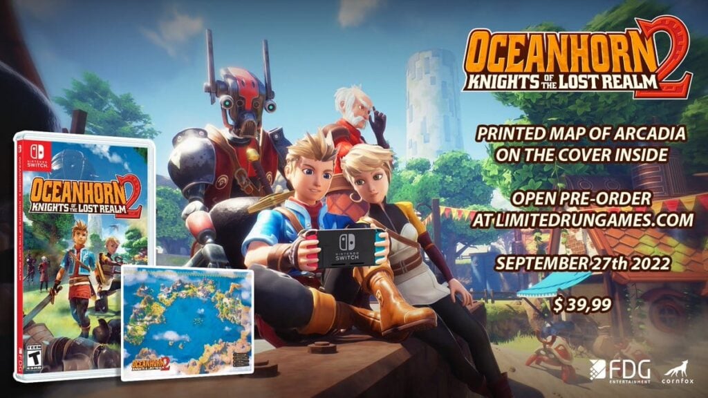 Limited Run Games – Oceanhorn 2: Knights Of The Lost Realm – Fysieke editie aangekondigd