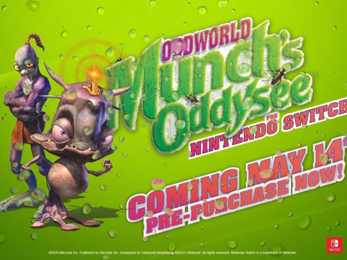 Nieuws - Oddworld: Munch’s Oddysee komt op 14 mei 