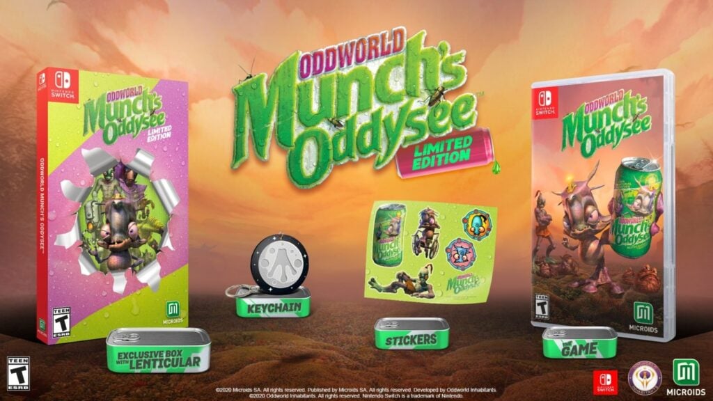 Oddworld: Munch’s Oddysee Limited Edition komt 25 Augustus