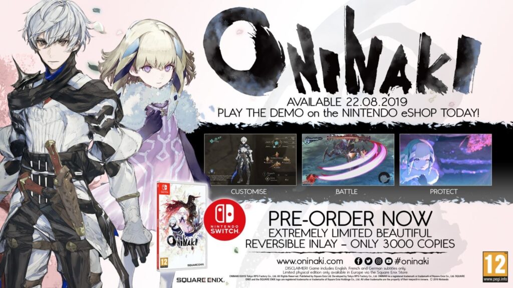 Oninaki – Physical Edition In Europe