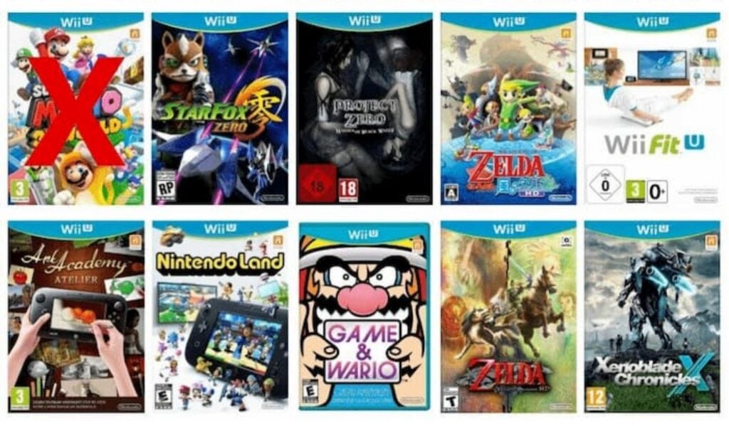 Only 9 First Party Wii U Games not yet ported