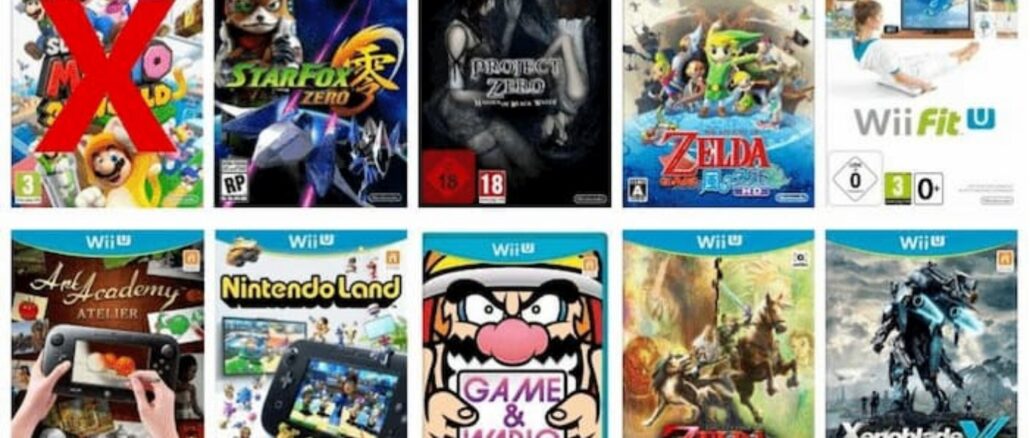 Slechts 9 First Party Wii U-games die nog niet zijn geport