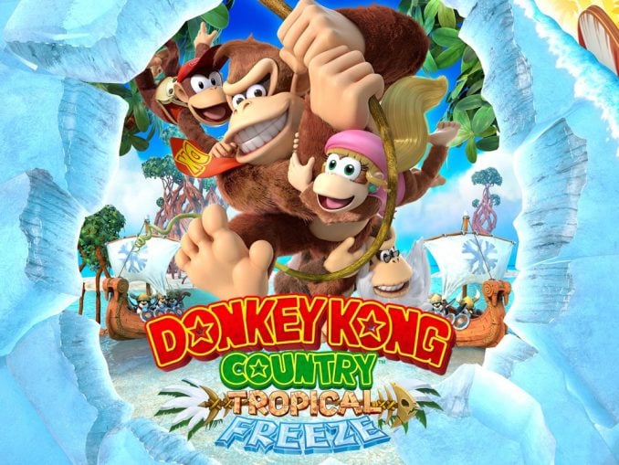 News - Meet Diddy and Dixie in Donkey Kong Country: Tropical Freeze trailers 