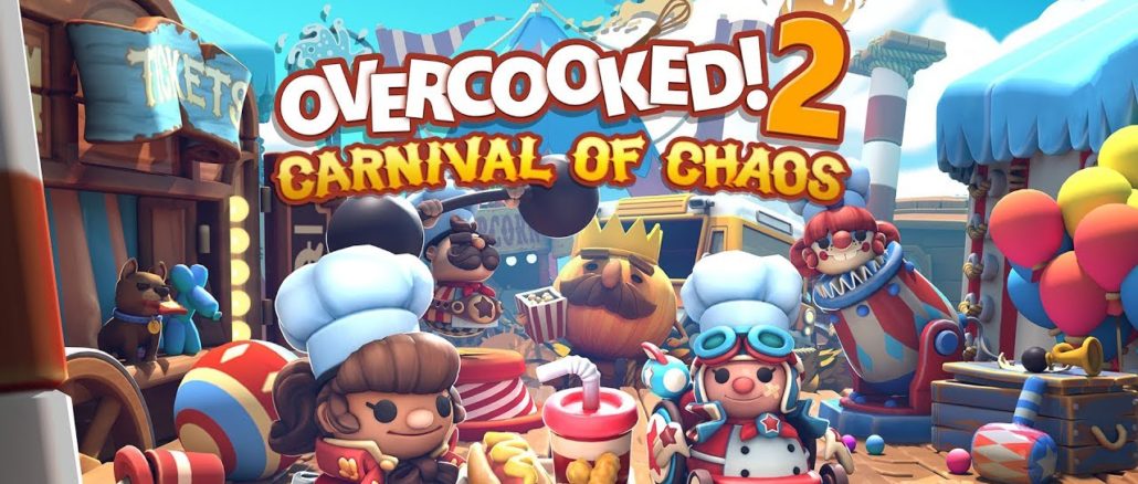 Overcooked! 2 Carnival Of Chaos DLC announced
