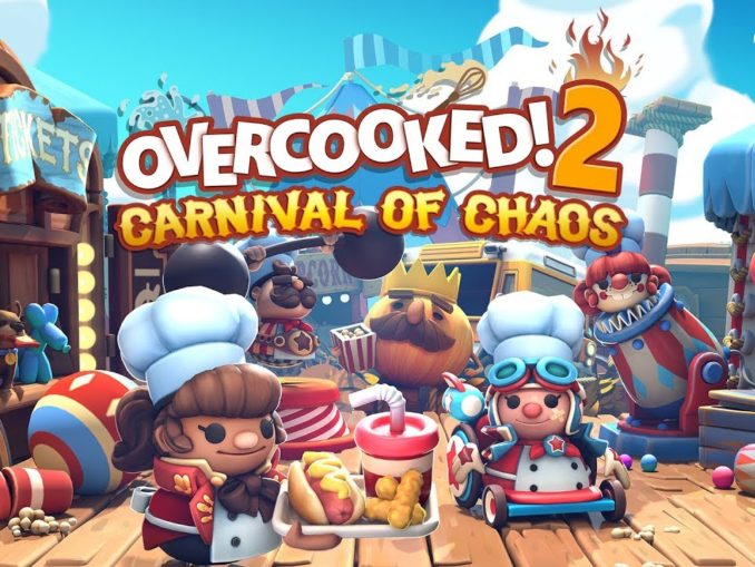 Nieuws - Overcooked! 2 Carnival Of Chaos DLC aangekondigd