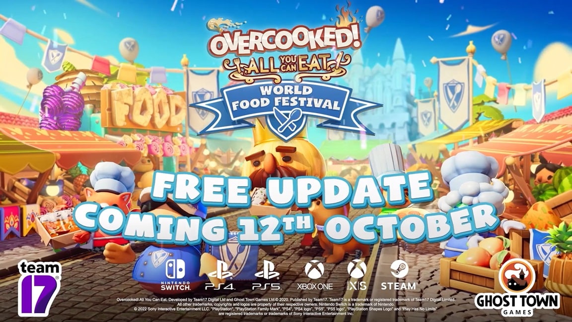 Overcooked! All You Can Eat – World Food Festival update