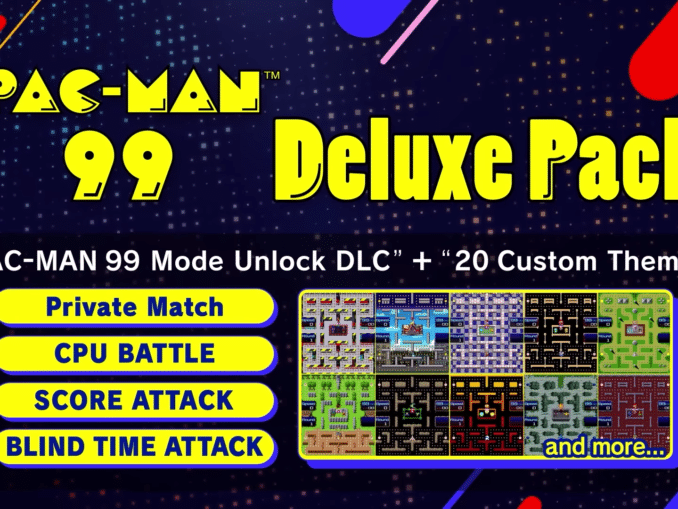 Nieuws - Pac-Man 99 – Betaalde DLC bevat extra modi en thema’s 