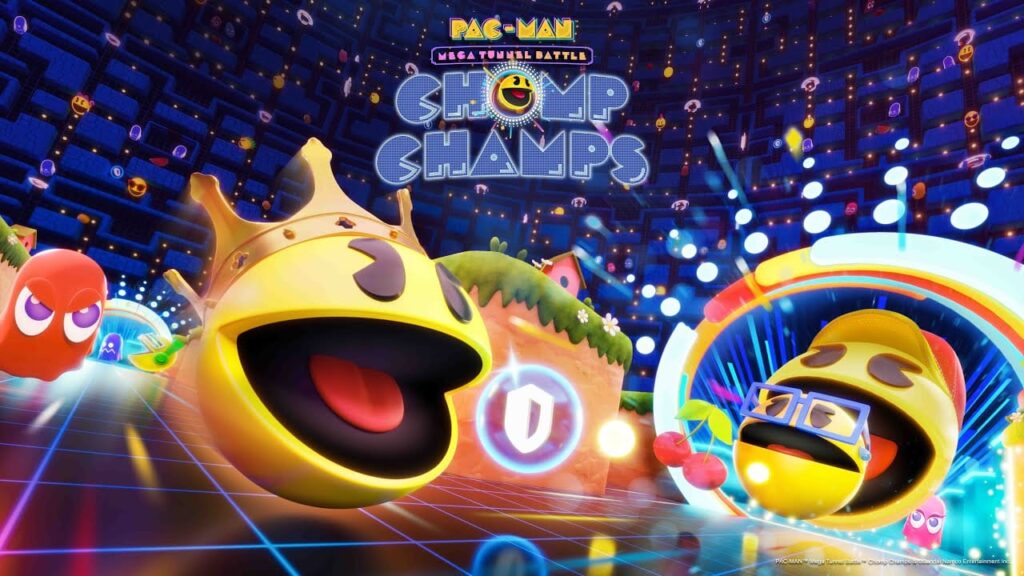 PAC-MAN Mega Tunnel Battle: Chomp Champs – The Ultimate 64-Player Battle Royale Experience PAC-MAN Mega Tunnel Battle: Chomp Champs – The Ultimate 64-Player Battle Royale Experience