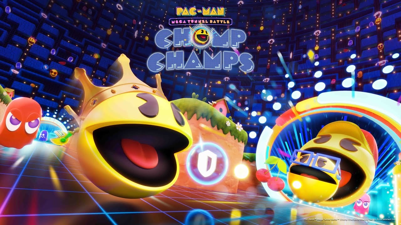 PAC-MAN Mega Tunnel Battle: Chomp Champs – De ultieme Battle Royale-ervaring voor 64 spelers