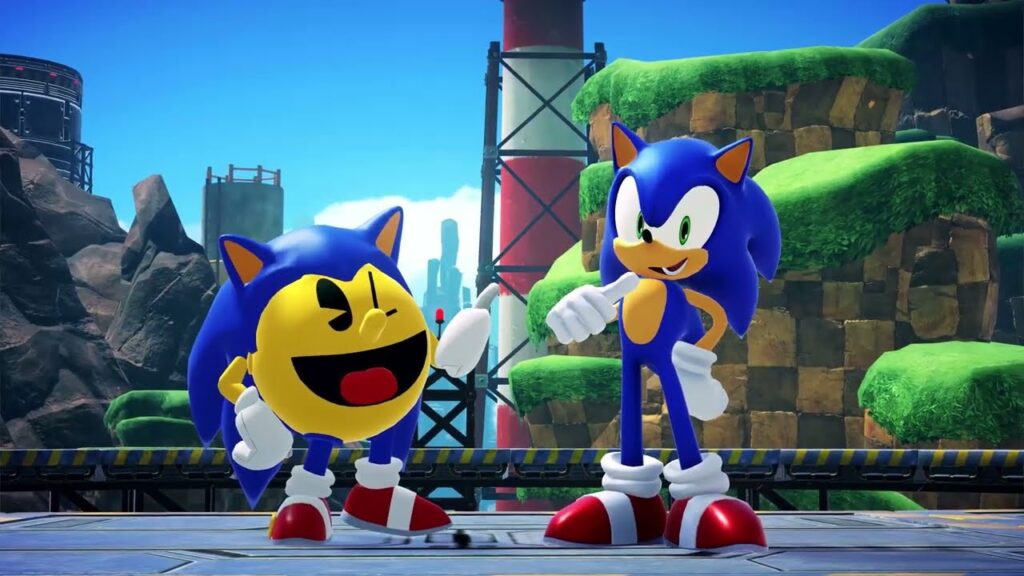 Sonic Speeds Into PAC-MAN WORLD 2 Re-PAC With Green Hill Zone DLC