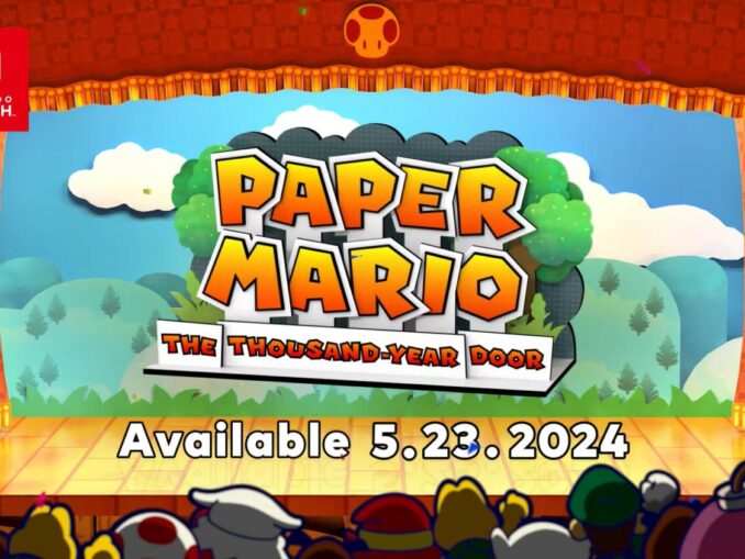 Nieuws - Paper Mario’s keert op 23 mei 2024 terug naar de Nintendo Switch 
