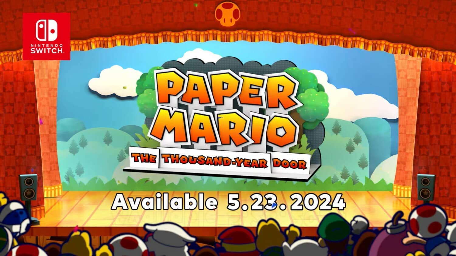 Paper Mario’s Returns to Nintendo Switch May 23rd 2024