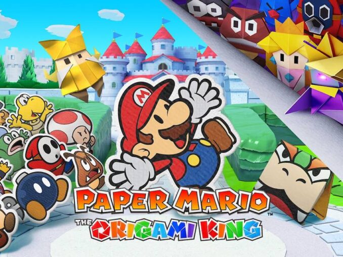 News - Paper Mario: The Origami King – Launches July 17th 