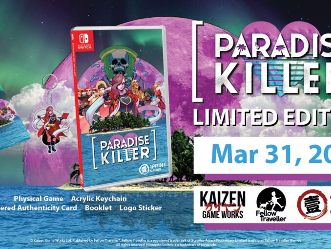 Nieuws - Paradise Killer Limited Edition komt uit op 31 Maart