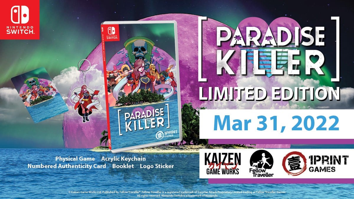 Paradise Killer Limited Edition coming March 31th