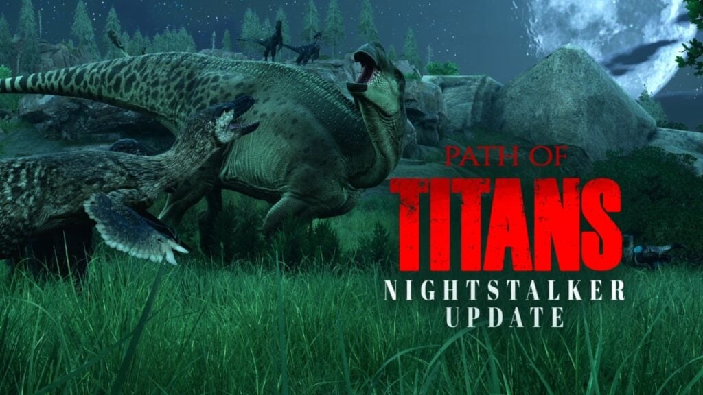 Path of Titans – Nighttime Dinosaur Combat in the Night Stalker Update