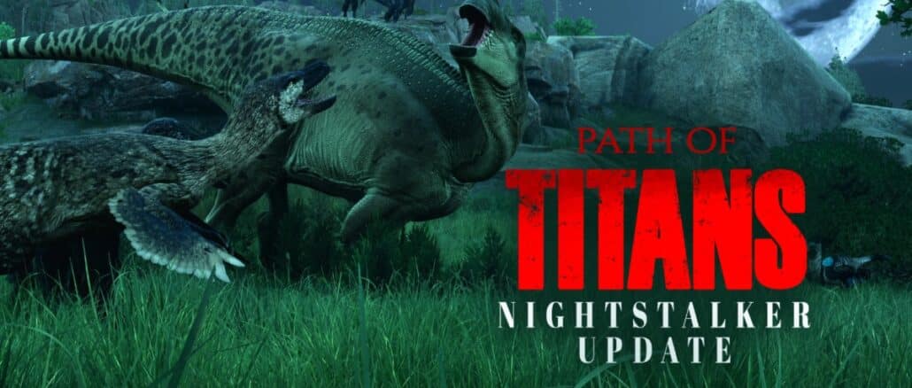 Path of Titans – Nighttime Dinosaur Combat in the Night Stalker Update