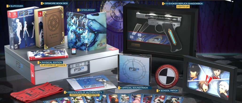Persona 3 Portable: Grimoire-editie, Collector’s Edition en geremasterde ervaring