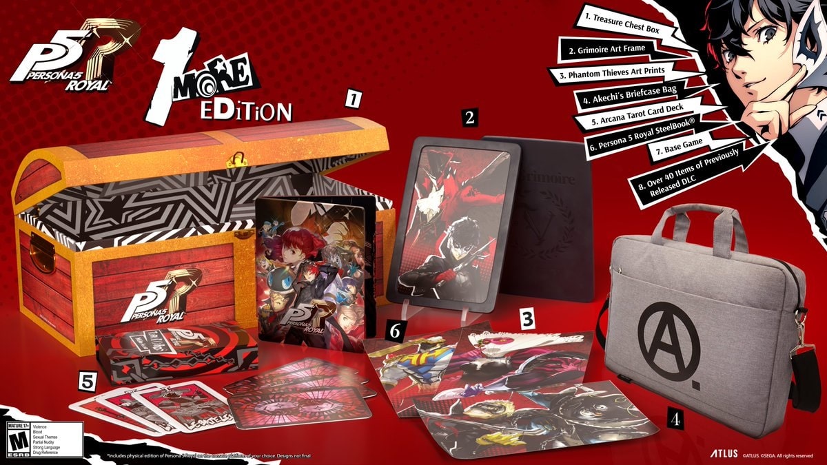 Persona 5 Royal 1 More Edition – Take Over trailer