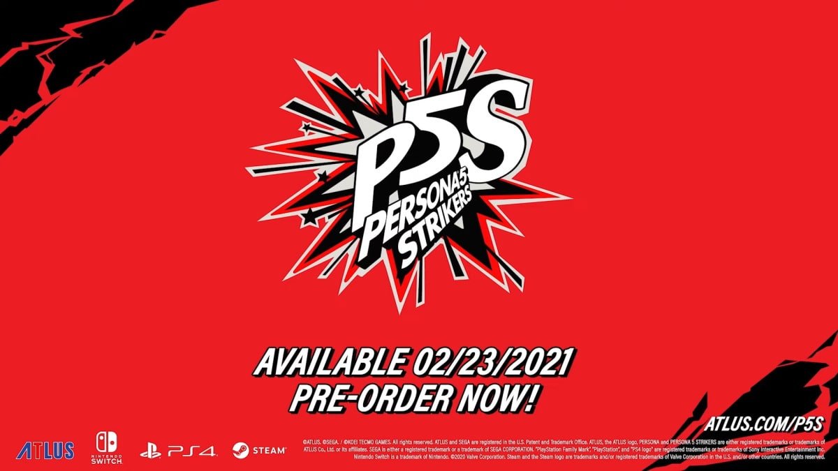 Persona 5 Strikers coming to the west February 23rd