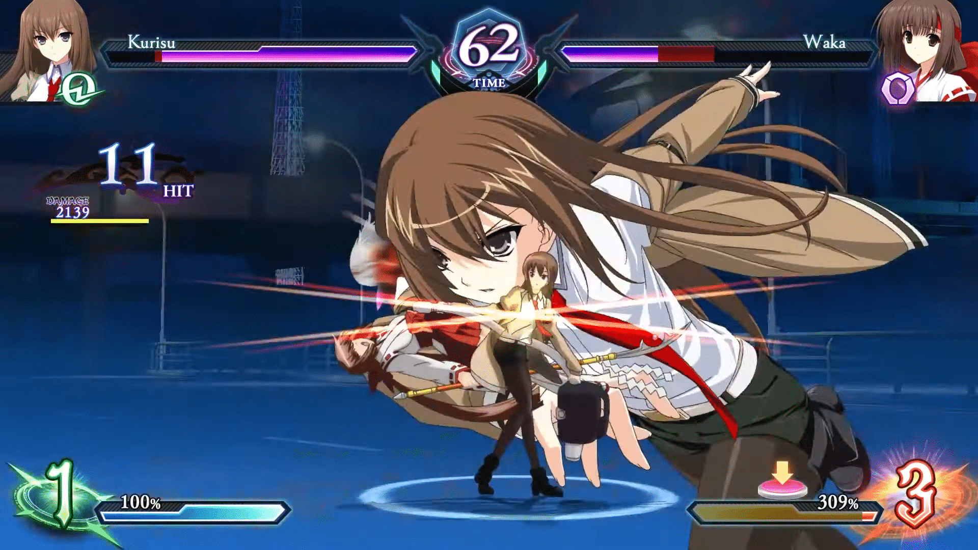 Phantom Breaker: Omnia – Kurisu trailer