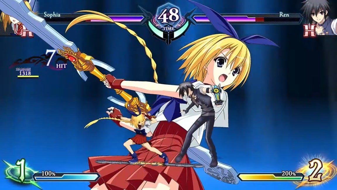 Phantom Breaker: Omnia – Sophia’s introduction