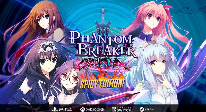 Phantom Breaker: Omnia – Spicy Edition patch notes en trailer