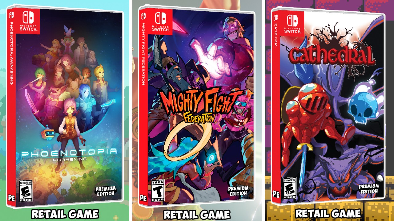Phoenotopia Awakening, Mighty Fight Federation en Cathedral fysieke edities onthuld