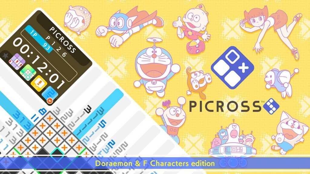 PICROSS S Doraemon & F Characters Edition: A Nostalgic Puzzle Adventure