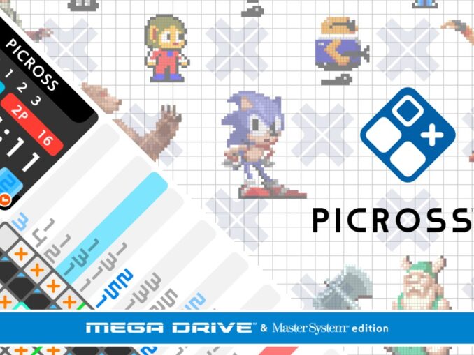 Release - PICROSS S MEGA DRIVE & Master System edition 
