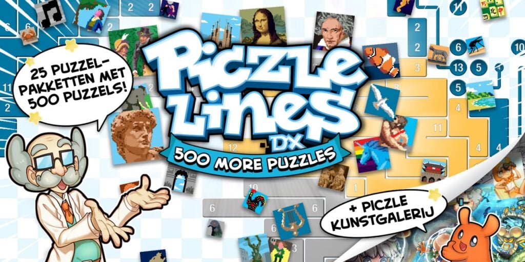 Piczle Lines DX 500 More Puzzles!