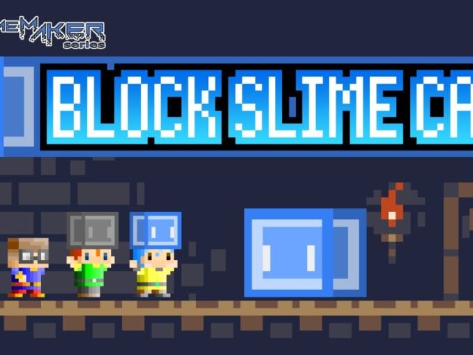 Release - Pixel Game Maker Series BLOCK SLIME CAVE 