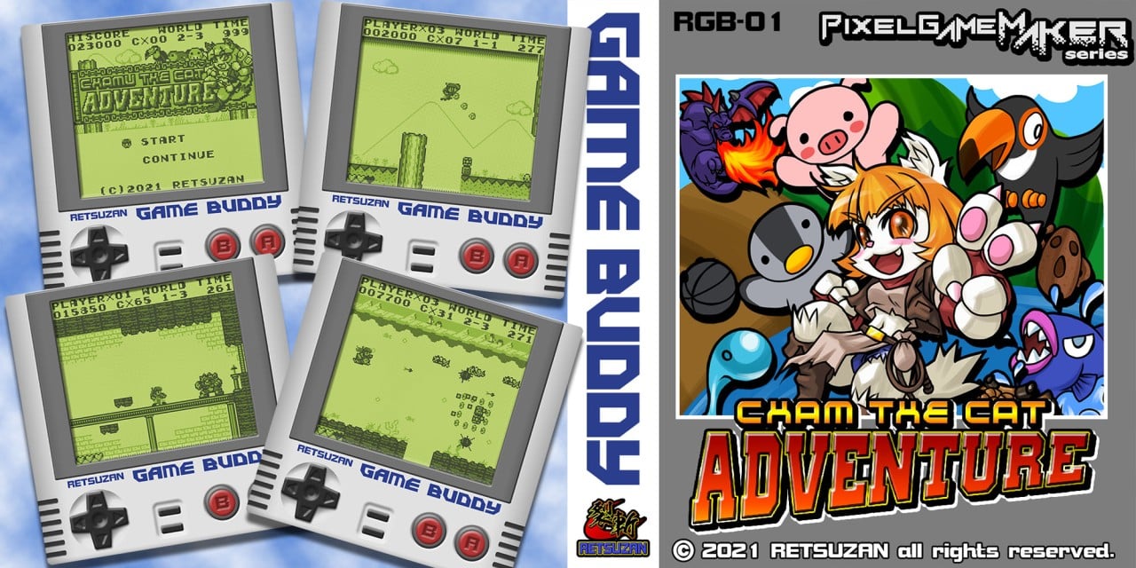 Pixel Game Maker Series CHAM THE CAT ADVENTURE